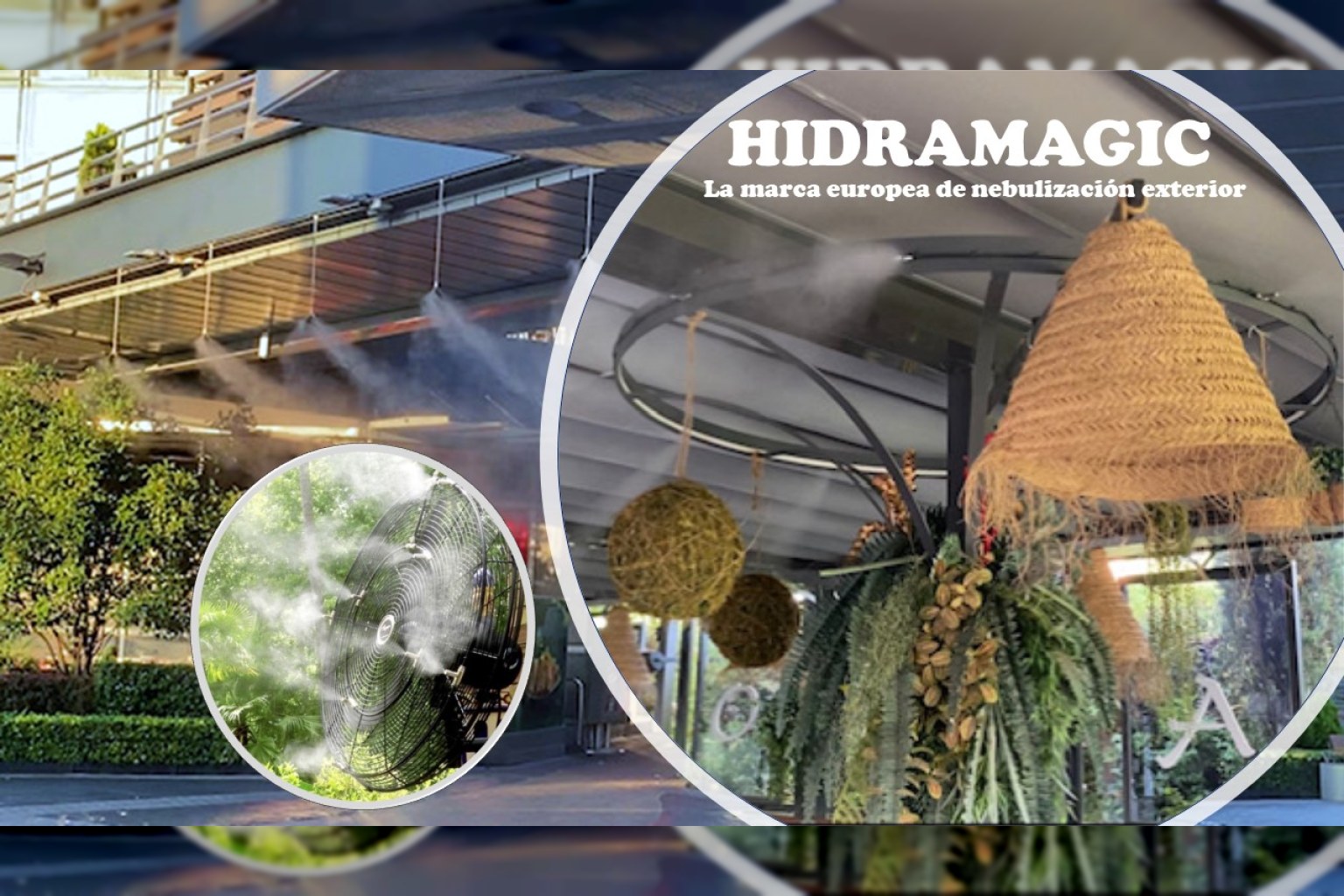Hidramagic - Nebulización para exteriores - SENFAECO